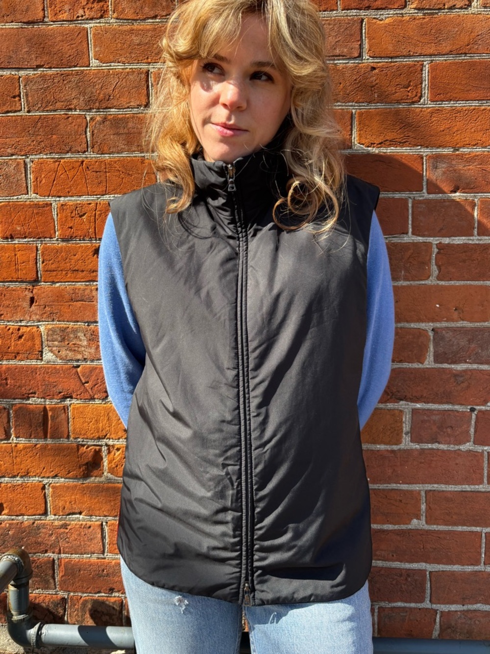 Prada Y2K Black Technical Vest